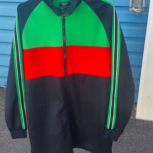 Unique extra long suit jacket